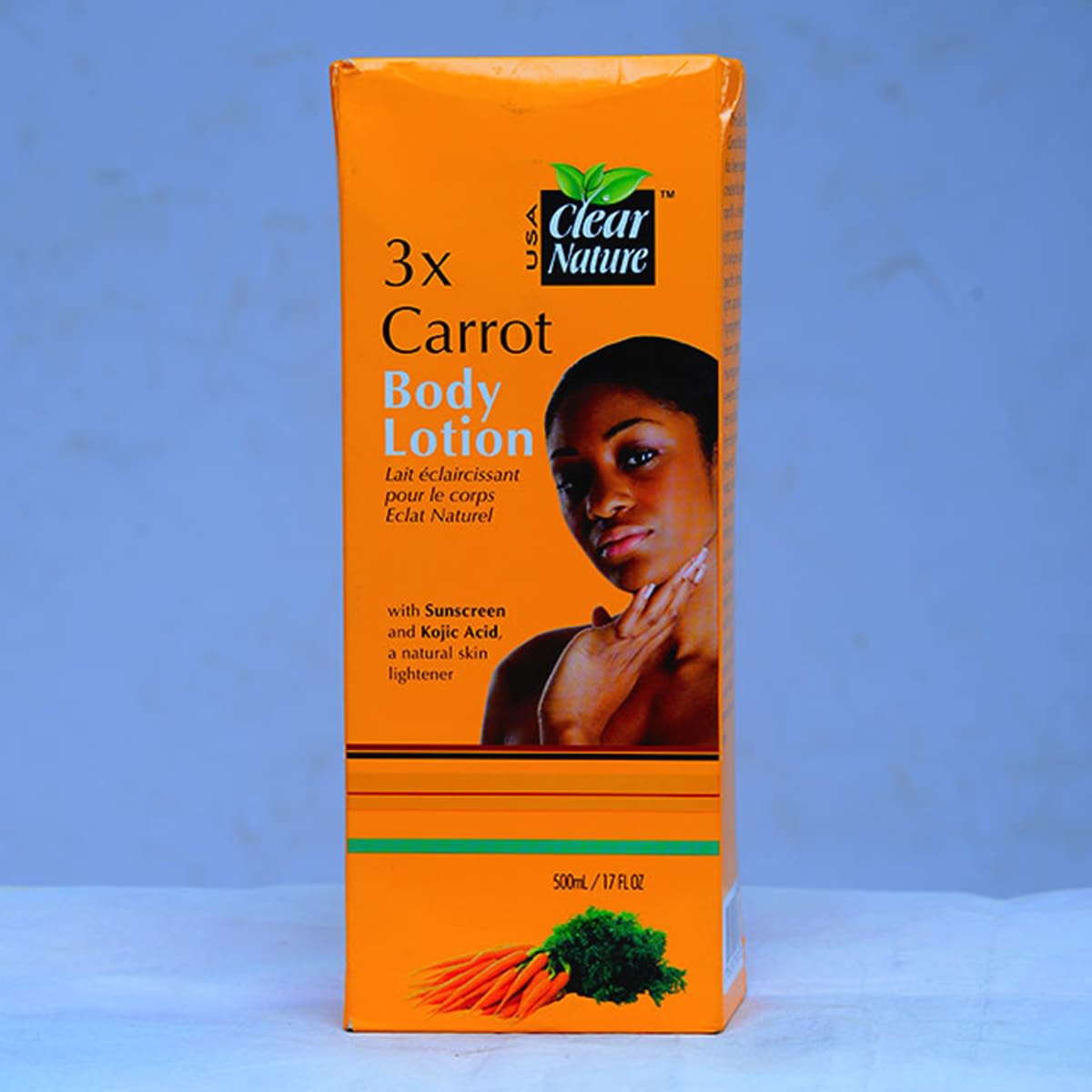 clear nature body lotion